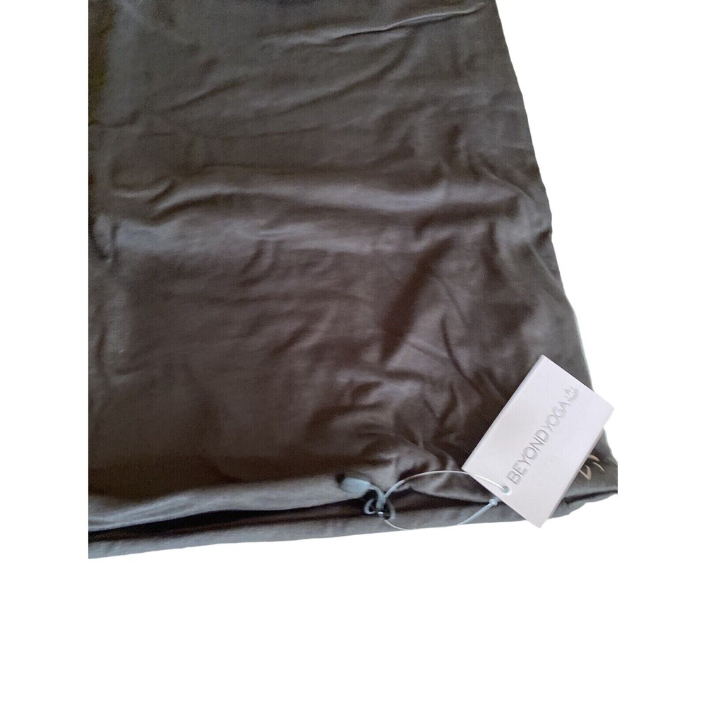 Beyond Yoga Pocket Infinity Scarf Charcoal Gray BEY-FI-001 Hidden Zipperβ Pocket